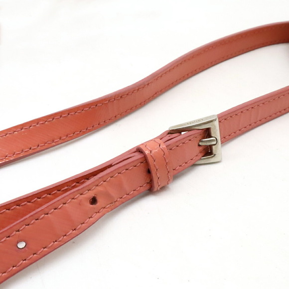 PRADA Pink Leather Saffiano Pochette Shoulder Bag - Picture 6 of 10